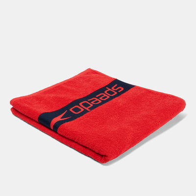 Speedo Border Towel Red Speedo Border Towel Red