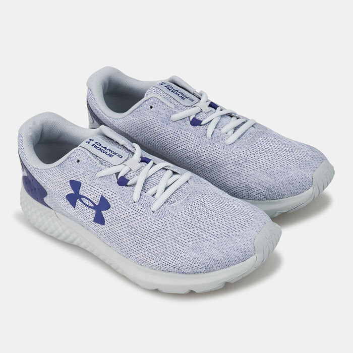 Under Armour Men's UA Charged Rogue 3 Knit Running Shoe Grey Under Armour Men's UA Charged Rogue 3 Knit Running Shoe Grey image number 1