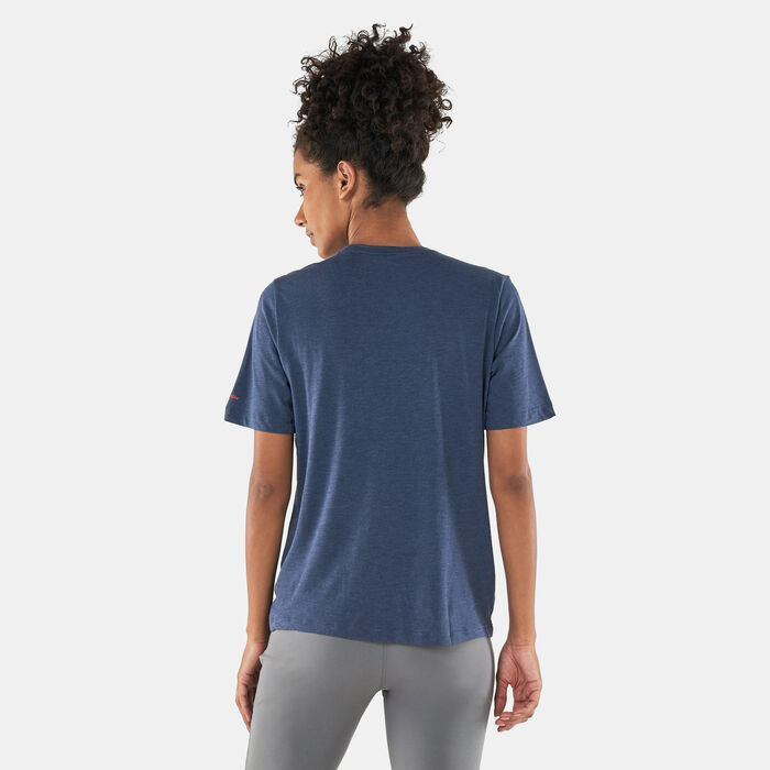 Columbia Women's Bluebird Day™ Relaxed T-Shirt Blue Columbia Women's Bluebird Day™ Relaxed T-Shirt Blue image number 1