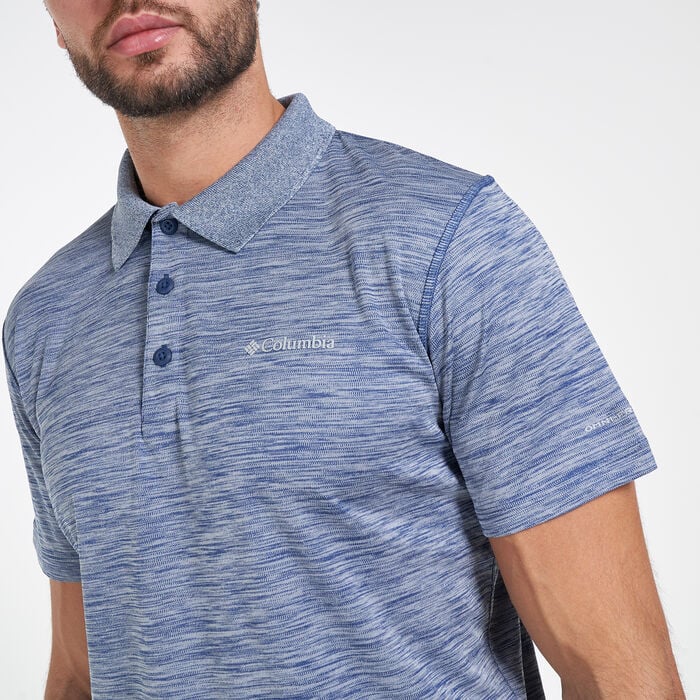 Columbia Zero Rules™ Polo T-Shirt Blue Columbia Zero Rules™ Polo T-Shirt Blue image number 3