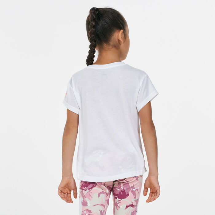 PUMA Kids' Modern Sports Logo T-Shirt White PUMA Kids' Modern Sports Logo T-Shirt White image number 1