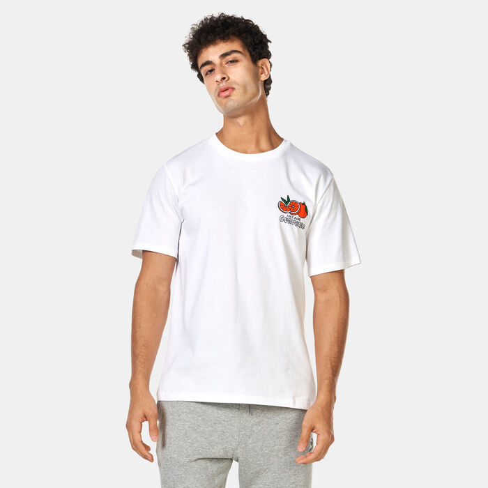 Converse Men's Creative Juice T-Shirt White image number 1