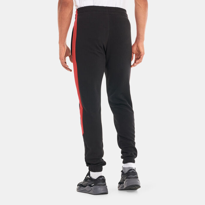 New Era Men's Chicago Bulls Script Joggers Black New Era Men's Chicago Bulls Script Joggers Black image number 1
