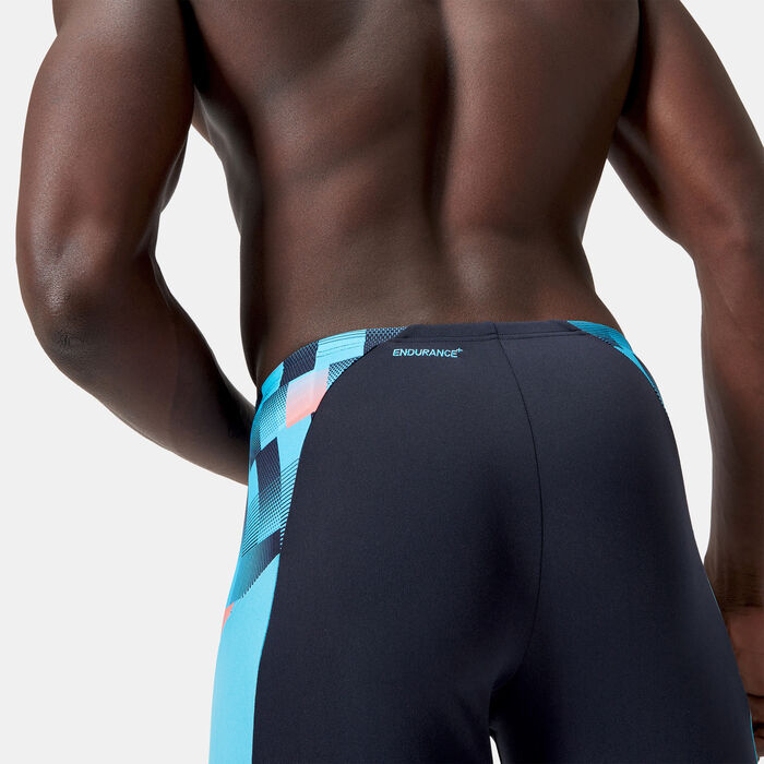 Speedo Men's Endurance+ MAX Splice Swimming Jammers Blue Speedo Men's Endurance+ MAX Splice Swimming Jammers Blue image number 3