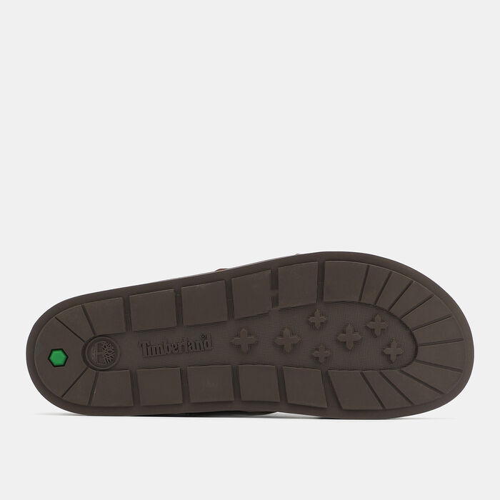 Timberland Men's Amalfi Vibes Cross Slides Brown image number 3