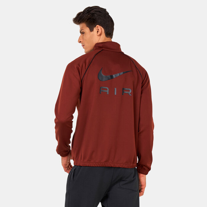 Nike Men's Sportswear Air Poly-Knit Jacket Brown Nike Men's Sportswear Air Poly-Knit Jacket Brown image number 1