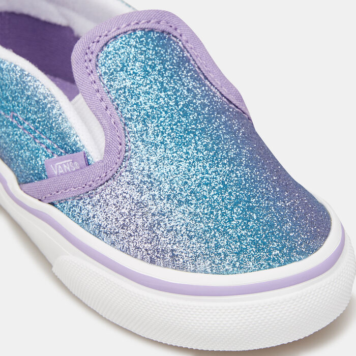 Vans Kids’ Ombre Glitter Slip-On V Unisex Shoe (Baby and Toddler) Multi Vans Kids’ Ombre Glitter Slip-On V Unisex Shoe (Baby and Toddler) Multi image number 4