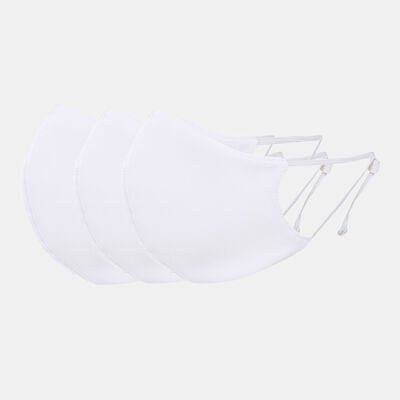 Sun and Sand Sports Sports Masks (3 Pack) White