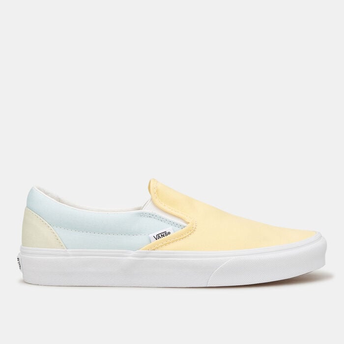 Vans Pastel Block Classic Slip-On Unisex Shoe Beige Vans Pastel Block Classic Slip-On Unisex Shoe Beige image number 0
