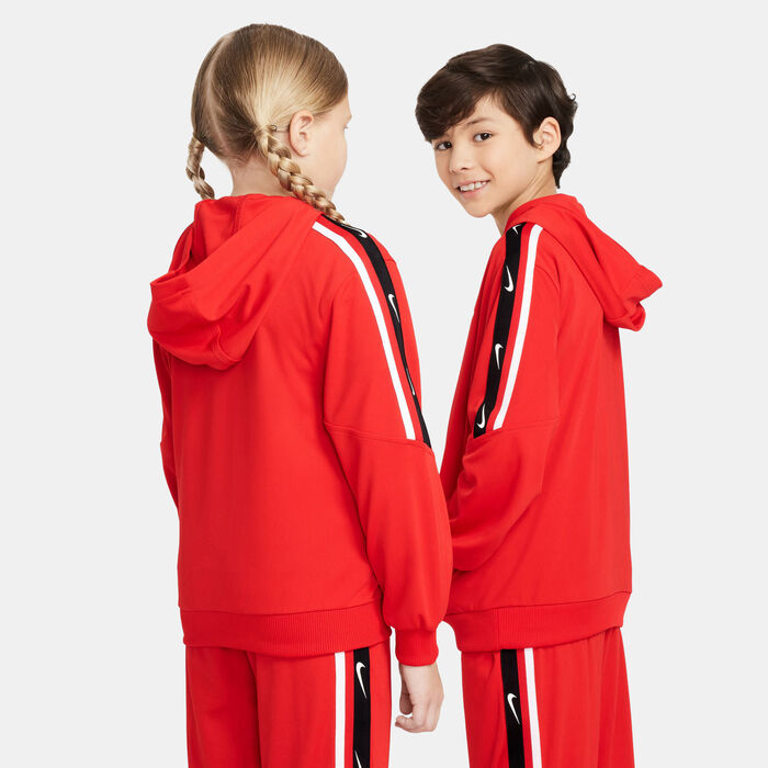 Nike Kids' Sportswear Club+ Hoodie Red Nike Kids' Sportswear Club+ Hoodie Red image number 1