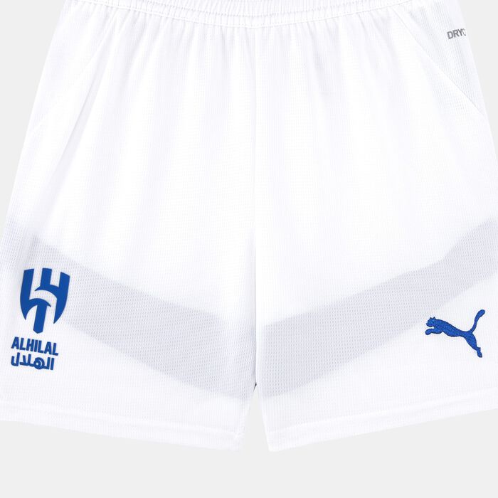 PUMA Kids' Al Hilal 24/25 Third Replica Football Shorts White PUMA Kids' Al Hilal 24/25 Third Replica Football Shorts White image number 2