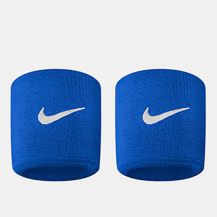 Nike Men's Swoosh Wristbands Blue image number 0