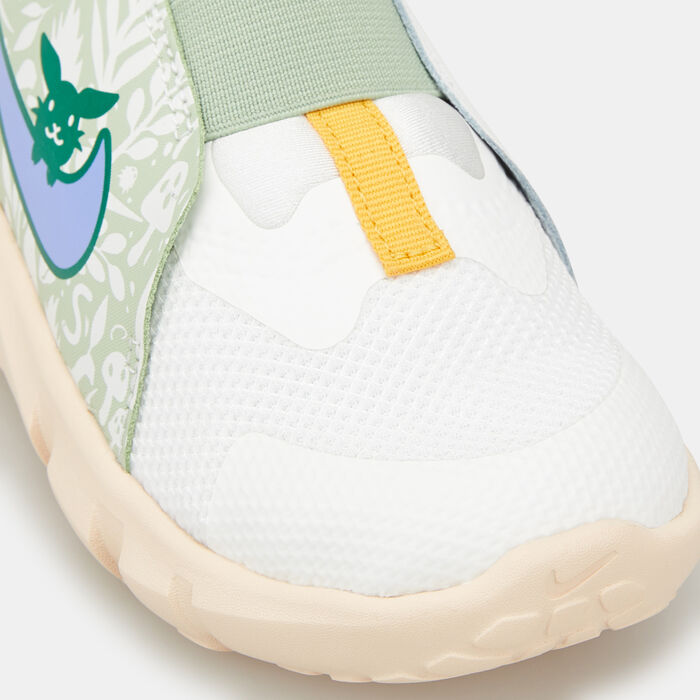 Nike Kids' Lil Flex Runner 2 Shoe (Baby and Toddler) White image number 4