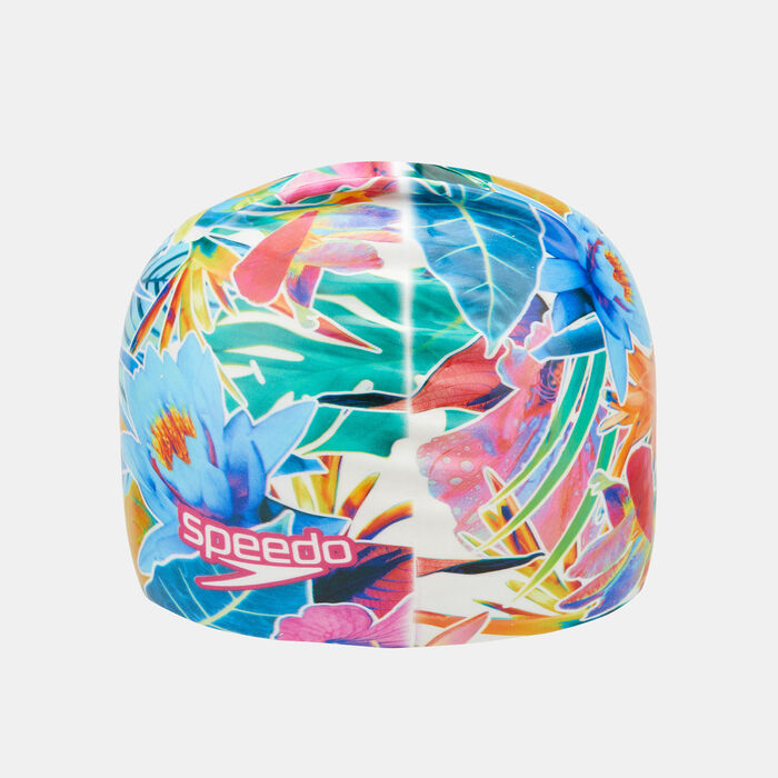Speedo Digital Printed Swimming Cap Multi image number 1