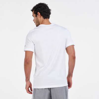 Nike Men's Sportswear Swoosh 50 Photo T-Shirt White
