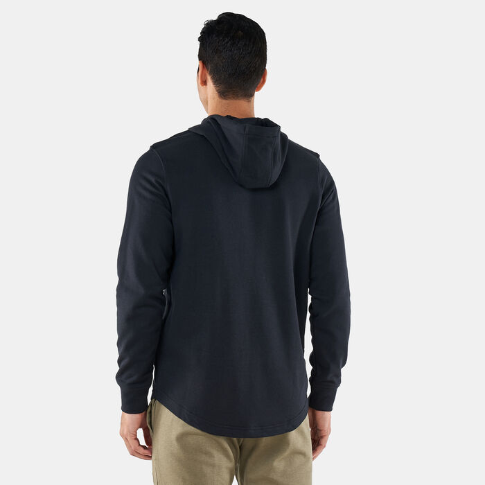 Under Armour Men's UA Rival Terry Logo Hoodie Black Under Armour Men's UA Rival Terry Logo Hoodie Black image number 1