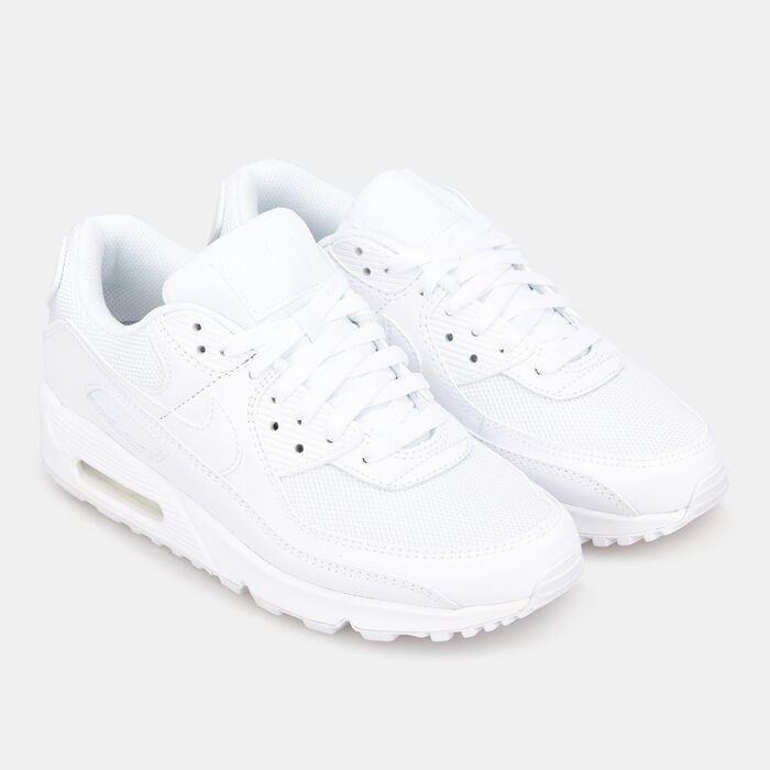 Nike Men's Air Max 90 Shoes White image number 1