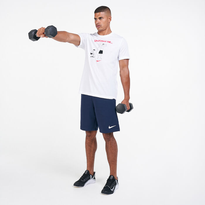 Nike Men's Dri-FIT Training Shorts Blue Nike Men's Dri-FIT Training Shorts Blue image number 2