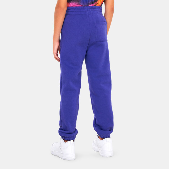 Jordan Kids' MVP Jumpman Fleece Pants (Older Kids) Purple image number 1