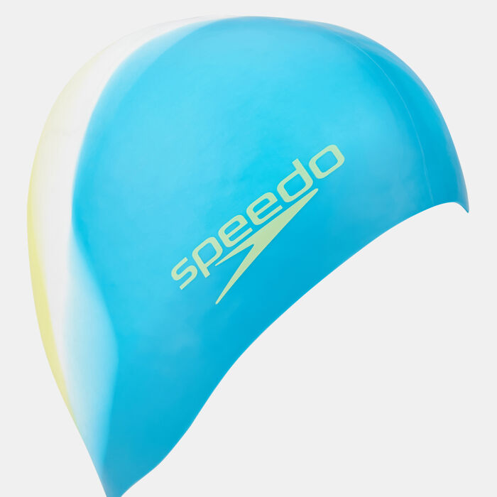 Speedo Kids' Silicone Swimming Cap Multi image number 2