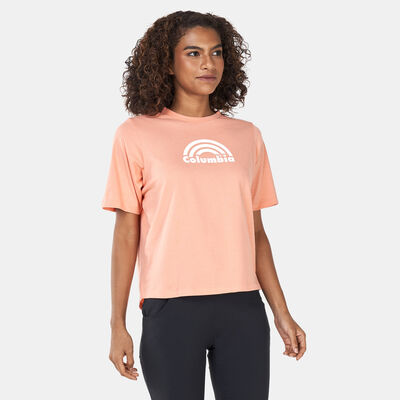 Columbia Women's North Cascades™ Relaxed T-Shirt Pink