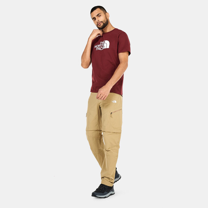 The North Face Men's Exploration Convertible Tapered Pants Green The North Face Men's Exploration Convertible Tapered Pants Green image number 2