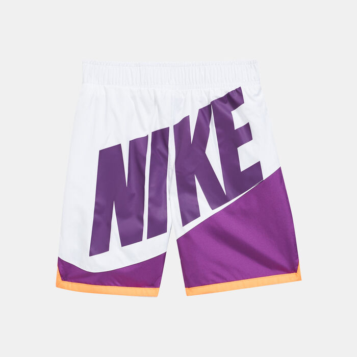 Nike Kids' Block Woven Shorts Purple image number 0