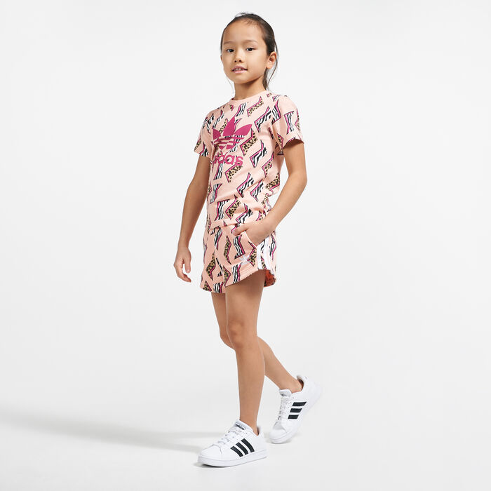 adidas Originals Kids' Shorts Pink adidas Originals Kids' Shorts Pink image number 2