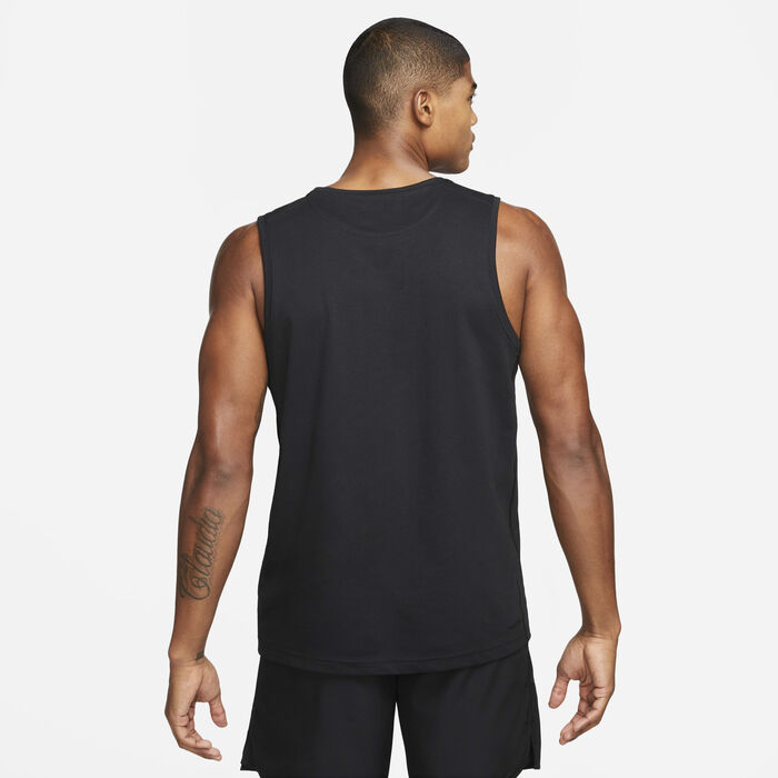 Nike Men's Primary Dri-FIT Tank Top Black Nike Men's Primary Dri-FIT Tank Top Black image number 1