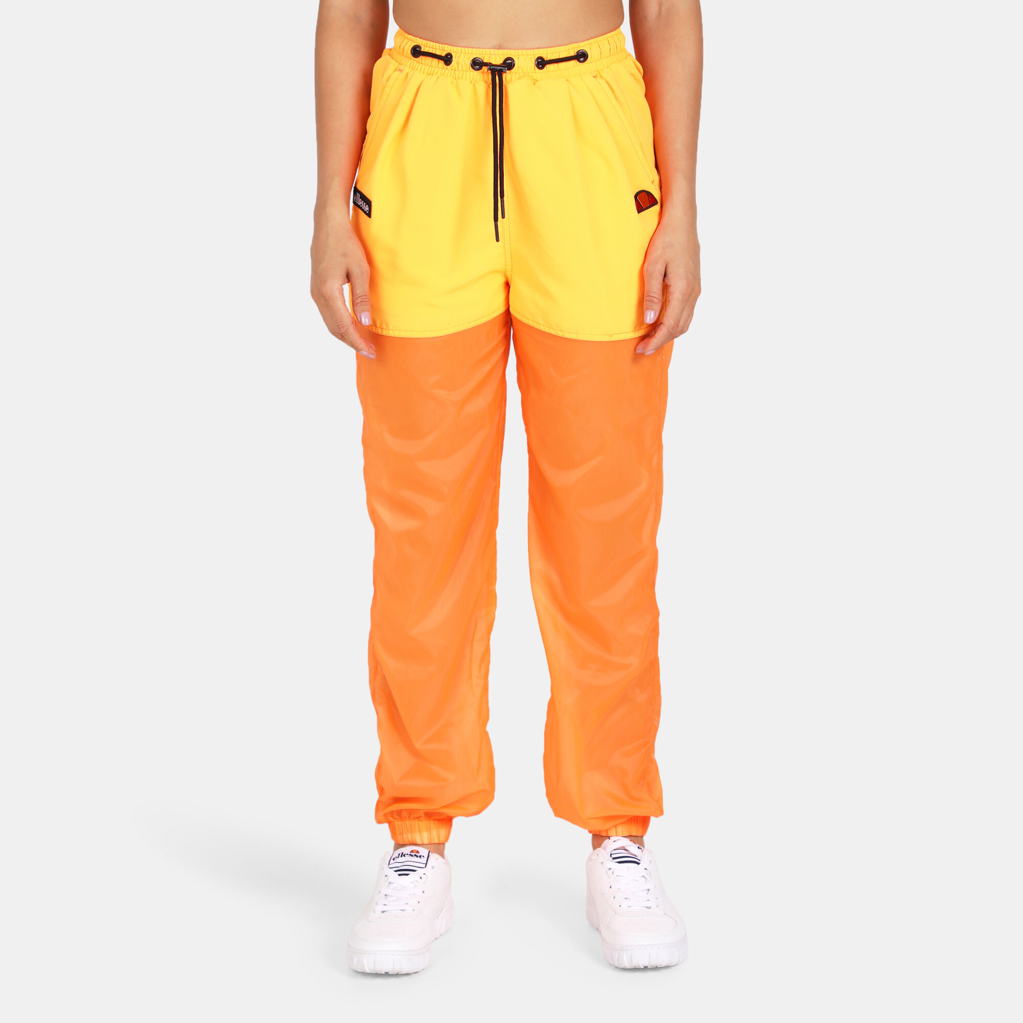 Neon orange 2025 track pants