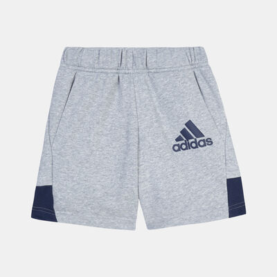 adidas Kids' Badge Of Sport Shorts Grey