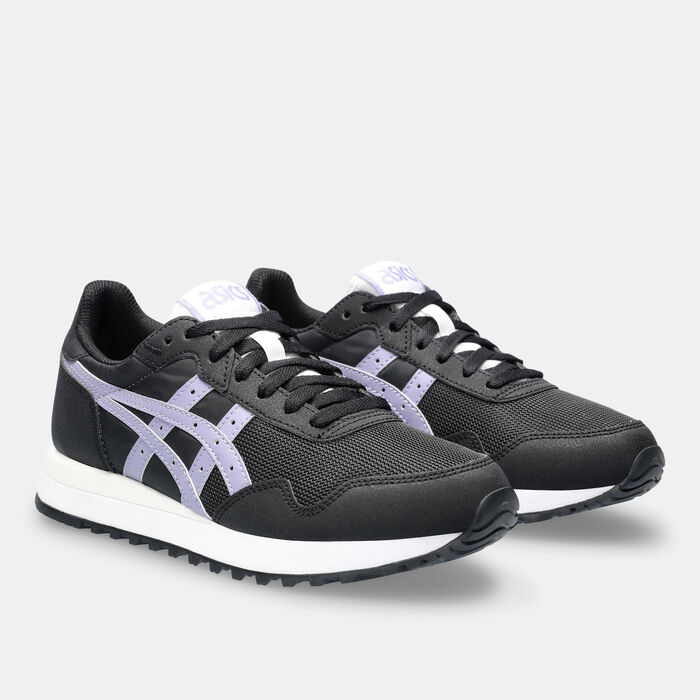 ASICS Women's TIGER RUNNER II Shoes Black ASICS Women's TIGER RUNNER II Shoes Black image number 1