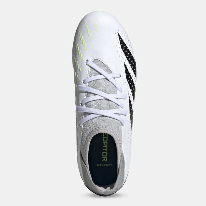 adidas Kids' Predator Accuracy.3 Firm Ground Football Shoe White adidas Kids' Predator Accuracy.3 Firm Ground Football Shoe White image number 2