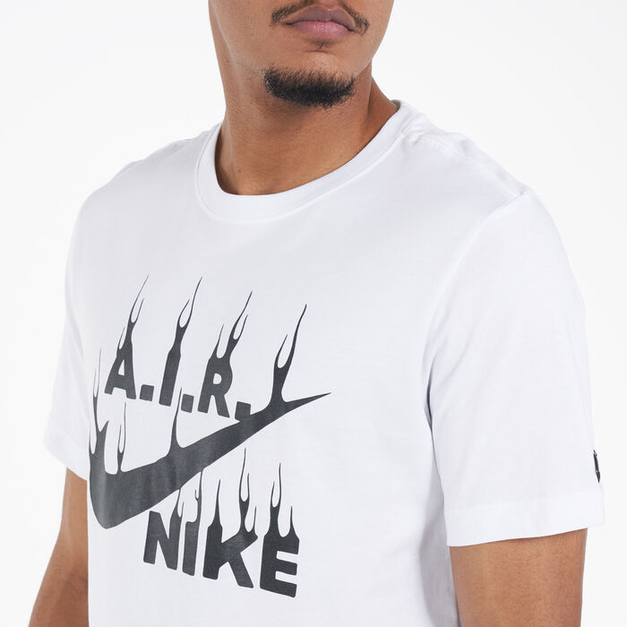 Nike Men's Sportswear Logo T-Shirt White Nike Men's Sportswear Logo T-Shirt White image number 3