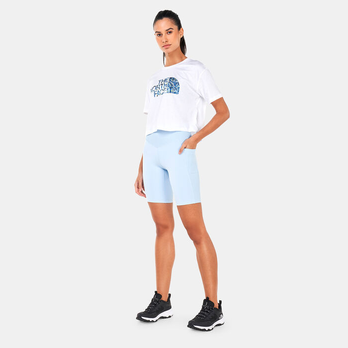 The North Face Women's EcoActive Dune Sky 9-Inch Shorts Blue image number 2