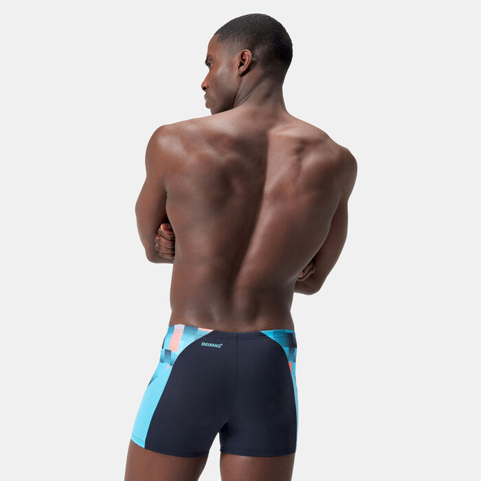 Speedo Men's Endurance+ MAX Splice Swimming Jammers Blue Speedo Men's Endurance+ MAX Splice Swimming Jammers Blue image number 1
