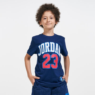 Jordan Kids' Practice Flight T-Shirt (Older Kids) Blue