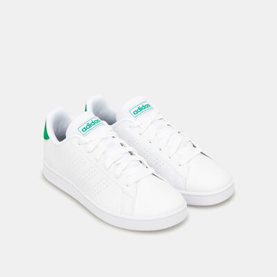 adidas Kids' Advantage Lifestyle Court Lace Shoe White