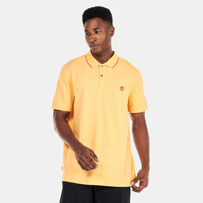 Timberland Men's Millers River Polo Shirt Orange image number 0