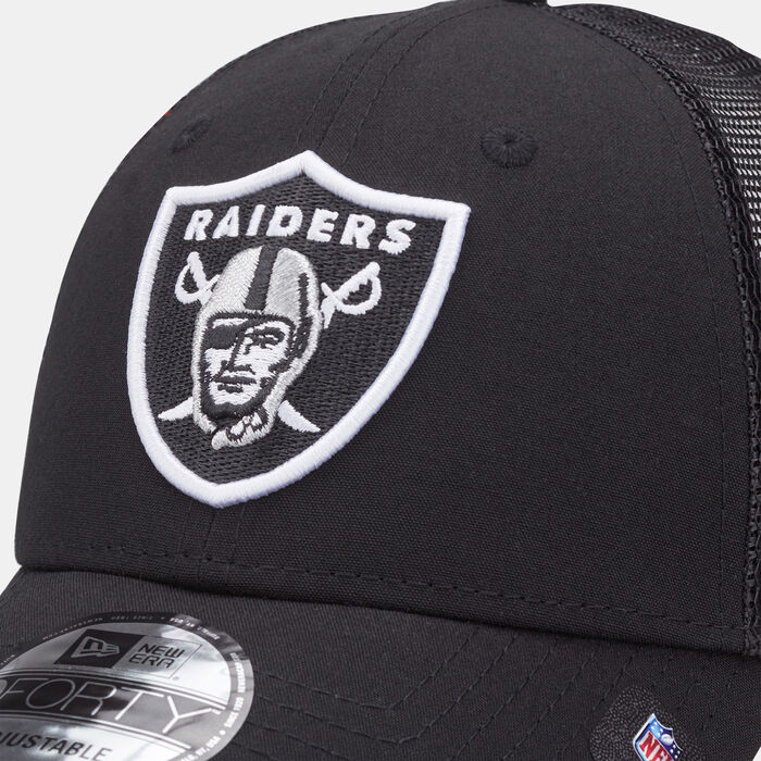 New Era Men's 9Forty Las Vegas Raiders Trucker Cap Black New Era Men's 9Forty Las Vegas Raiders Trucker Cap Black image number 2