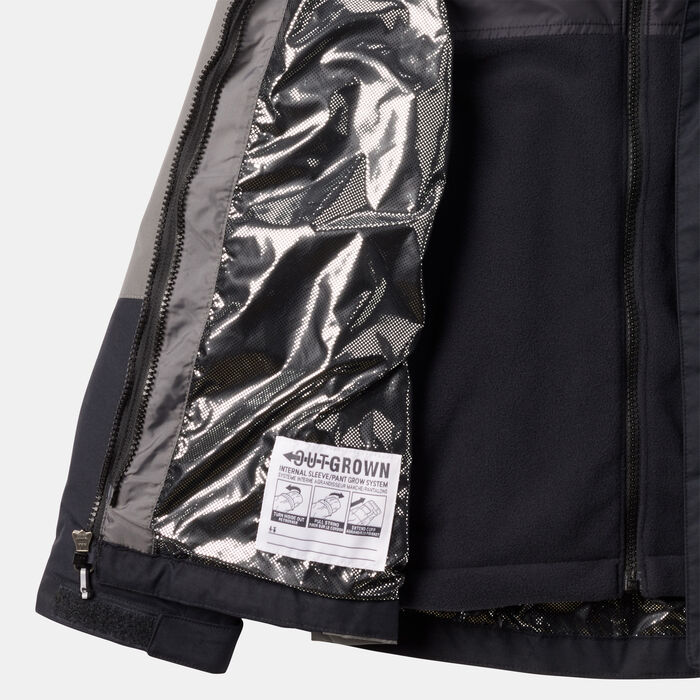 Columbia Kids' Bugaboo II Fleece Interchange Hiking Jacket Black Columbia Kids' Bugaboo II Fleece Interchange Hiking Jacket Black image number 4
