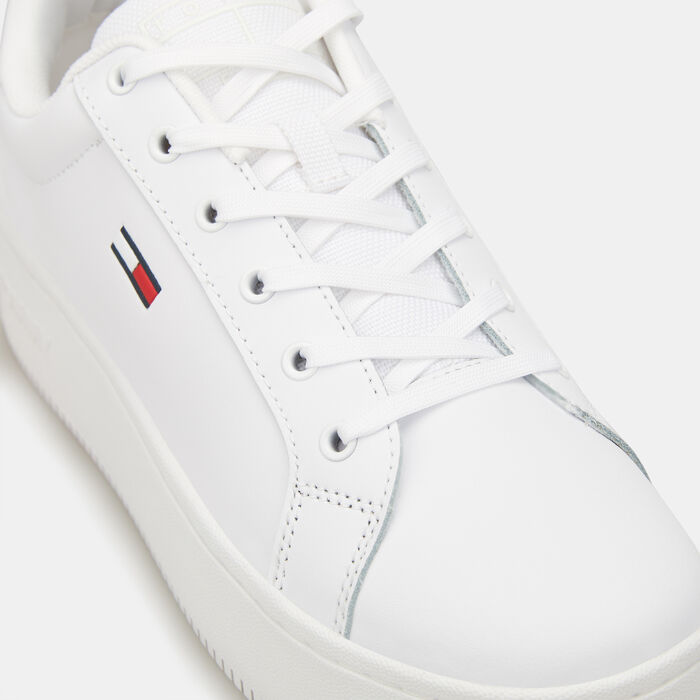 Tommy Hilfiger Women's Platform Shoes White image number 4