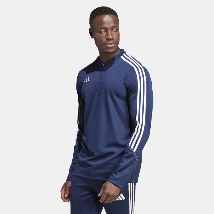 adidas Men's Tiro 23 Club Training Football Top Blue adidas Men's Tiro 23 Club Training Football Top Blue image number 0