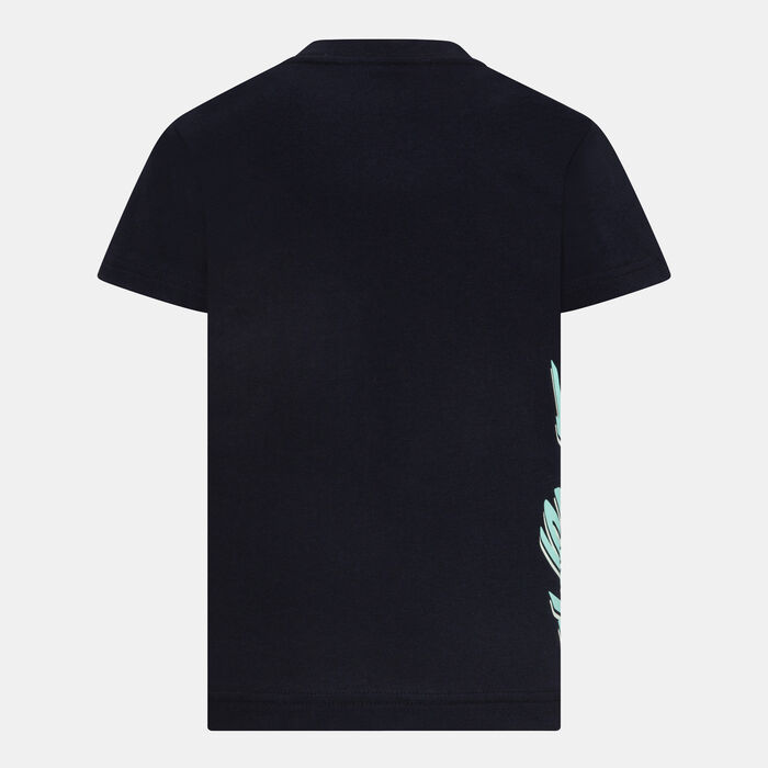 Nike Kids' Warped Galaxy Graphic T-Shirt Black image number 1