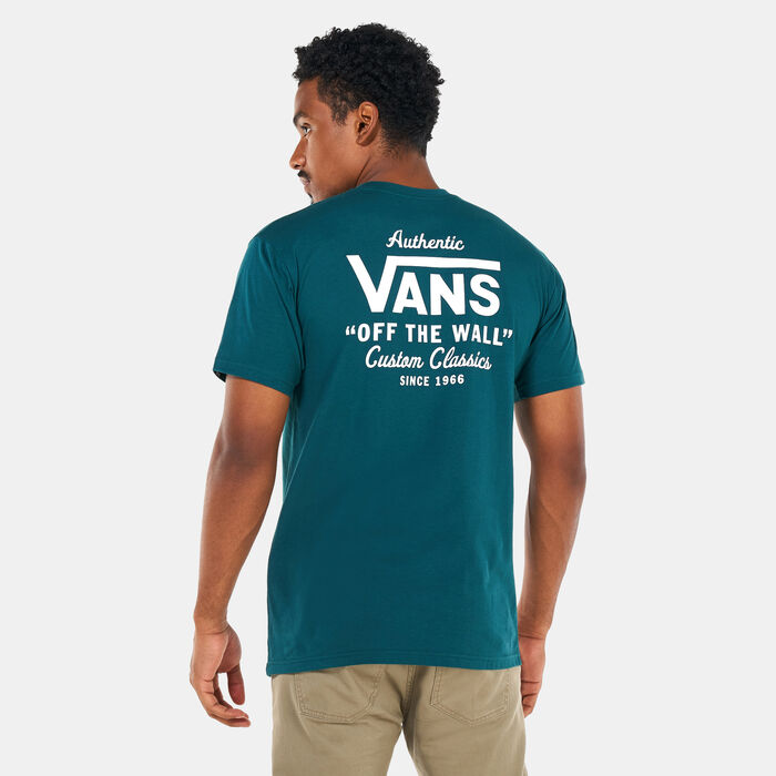 Vans Men's Holder St Classic T-Shirt Green Vans Men's Holder St Classic T-Shirt Green image number 1