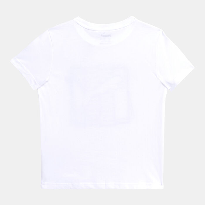 PUMA Kids' Alpha Graphic T-Shirt White PUMA Kids' Alpha Graphic T-Shirt White image number 1