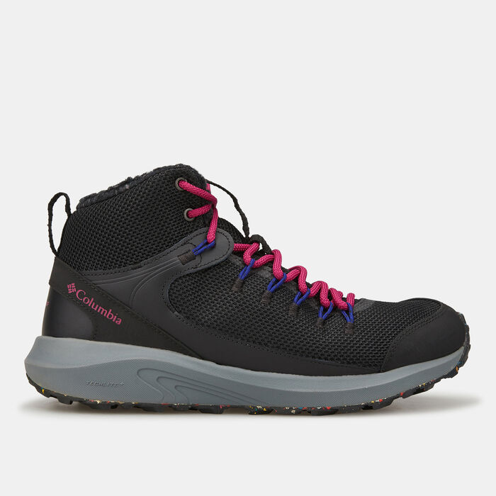 Columbia Women's Trailstorm™ Mid Waterproof Omni Heat™ Shoe Black image number 0
