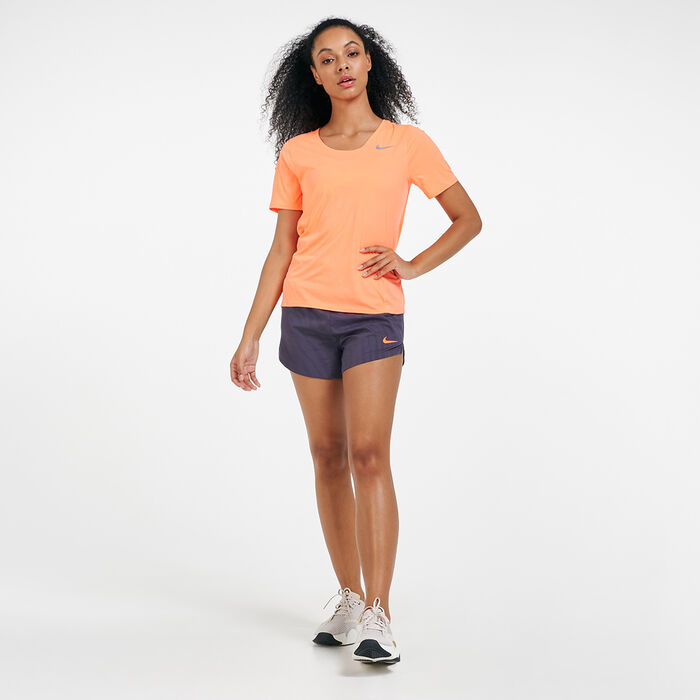 Nike Women's Tempo Luxe Icon Clash Shorts Purple Nike Women's Tempo Luxe Icon Clash Shorts Purple image number 2
