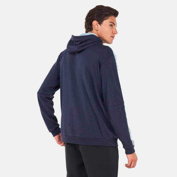 adidas Men's Tiro Hoodie Blue adidas Men's Tiro Hoodie Blue image number 1