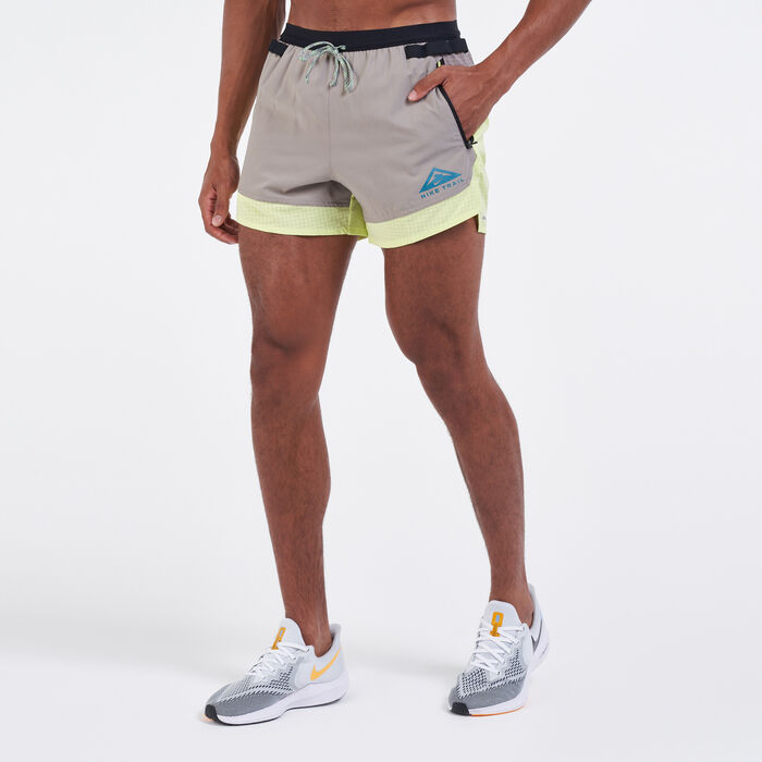 Nike Men's Dri-FIT Trail Flex Stride 5 Shorts yellow Nike Men's Dri-FIT Trail Flex Stride 5 Shorts yellow image number 0